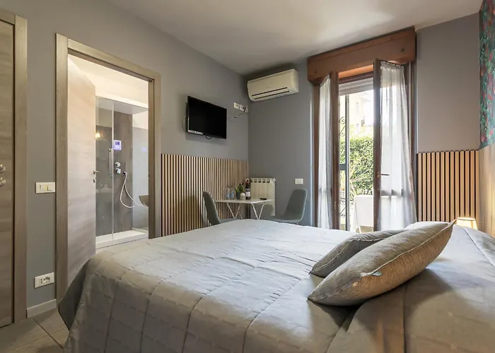 Oda ve Kahvaltı Residenza Il Fiore Bergamo